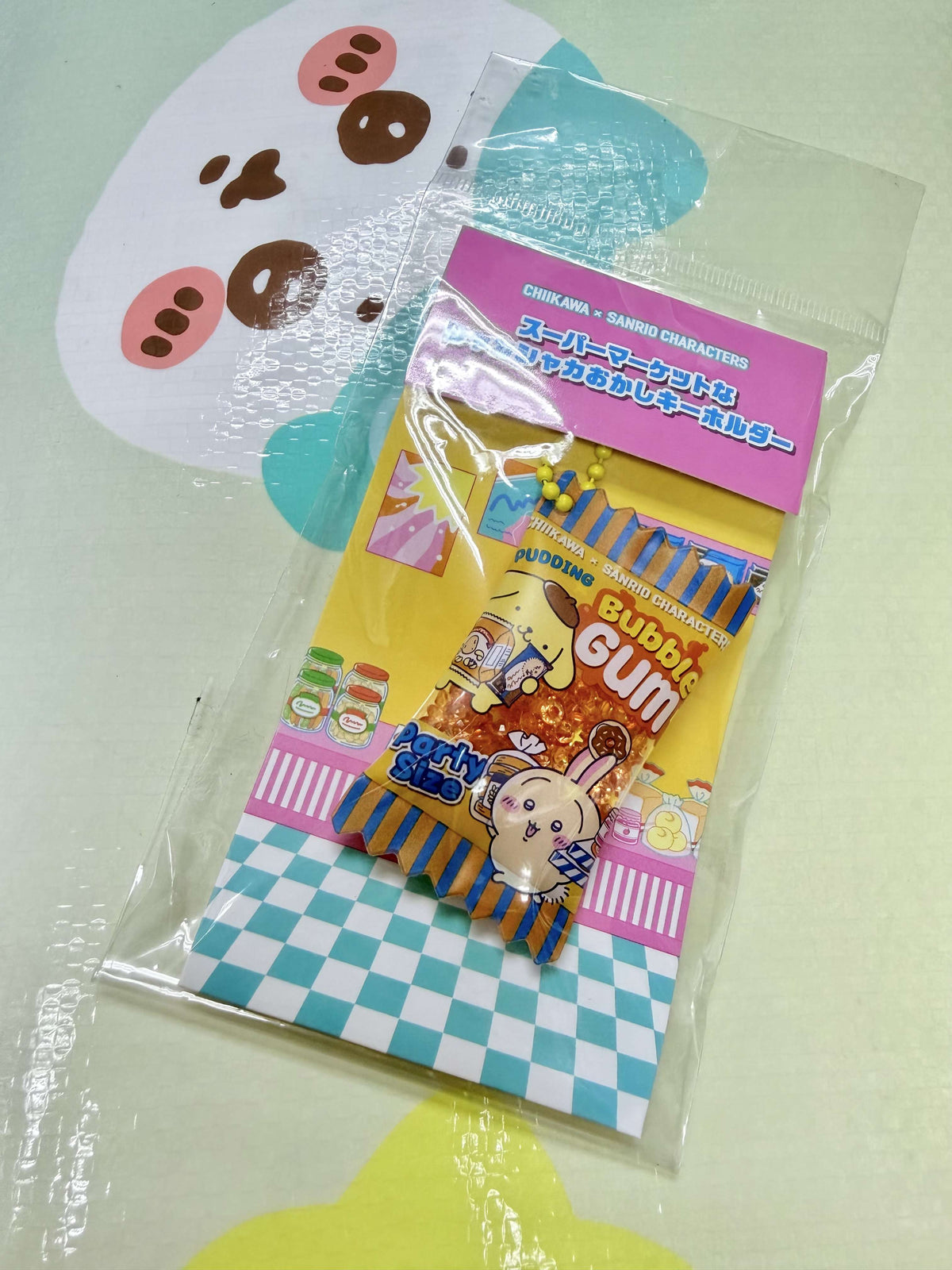 Chiikawa X Sanrio 兔兔 布甸狗 匙扣