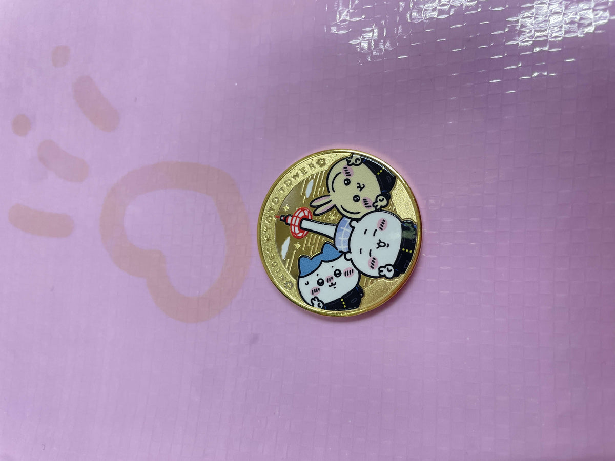 Chiikawa京都塔限定金幣