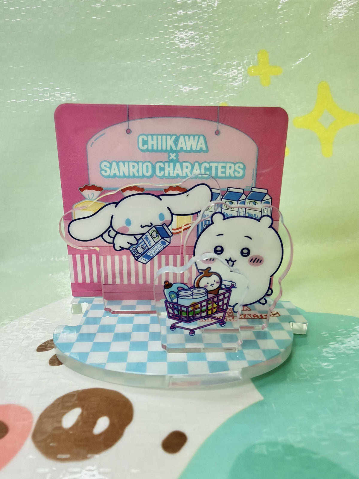 Chiikawa x Sanrio 小可愛 玉桂狗 立牌
