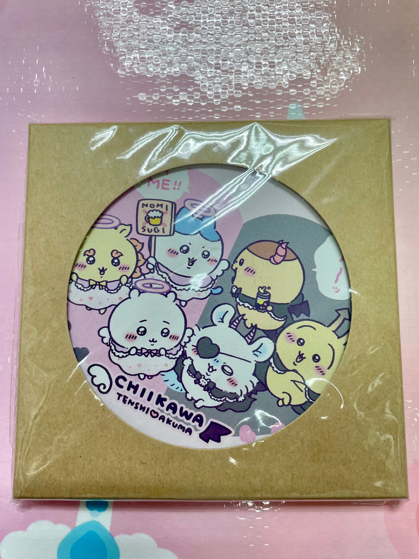 善惡小可愛 白雲石杯墊