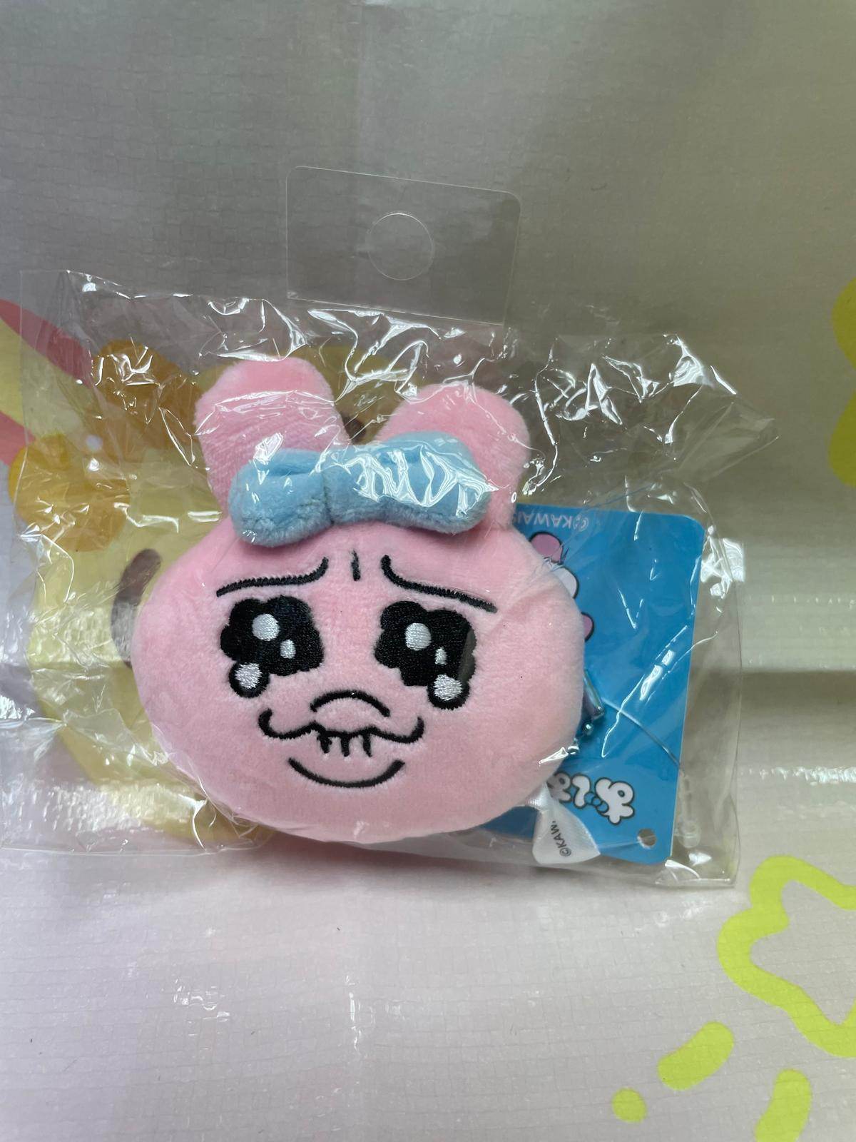 底褲兔 日版 大頭公仔吊飾 咬唇 - FATSO STORE