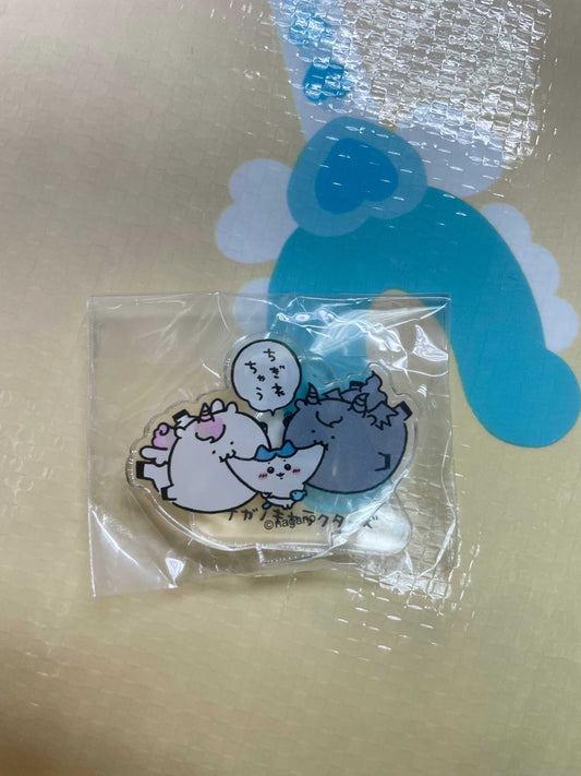 雙鬼咬八字貓面 立牌
