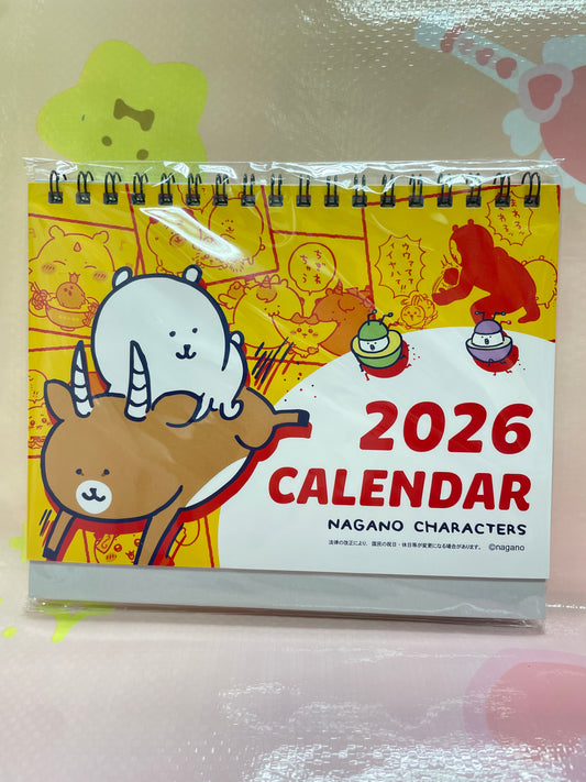 Jokebeae 2026 座枱月曆