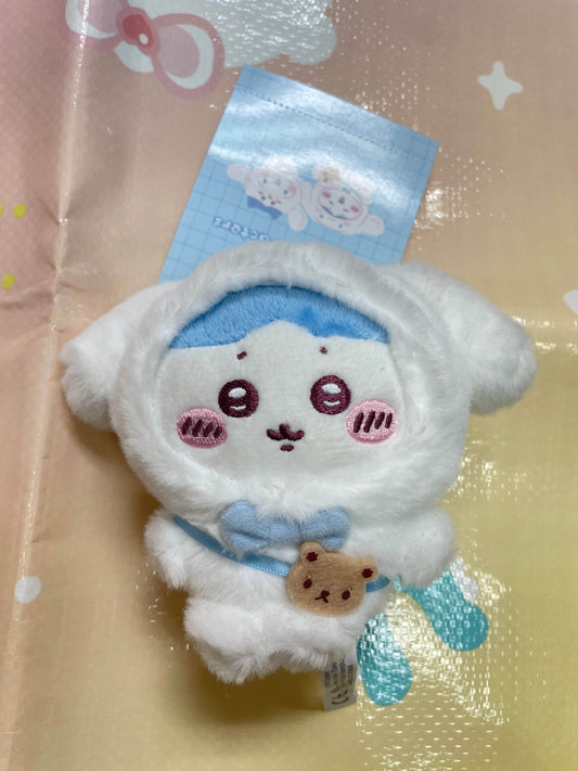 Chiikawa x Sanrio 八字貓 公仔吊飾 - FATSO STORE