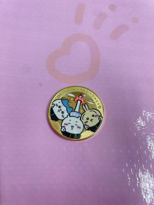Chiikawa京都塔限定金幣