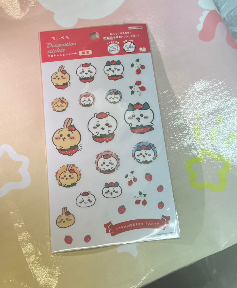 小可愛 布用貼紙 - FATSO STORE