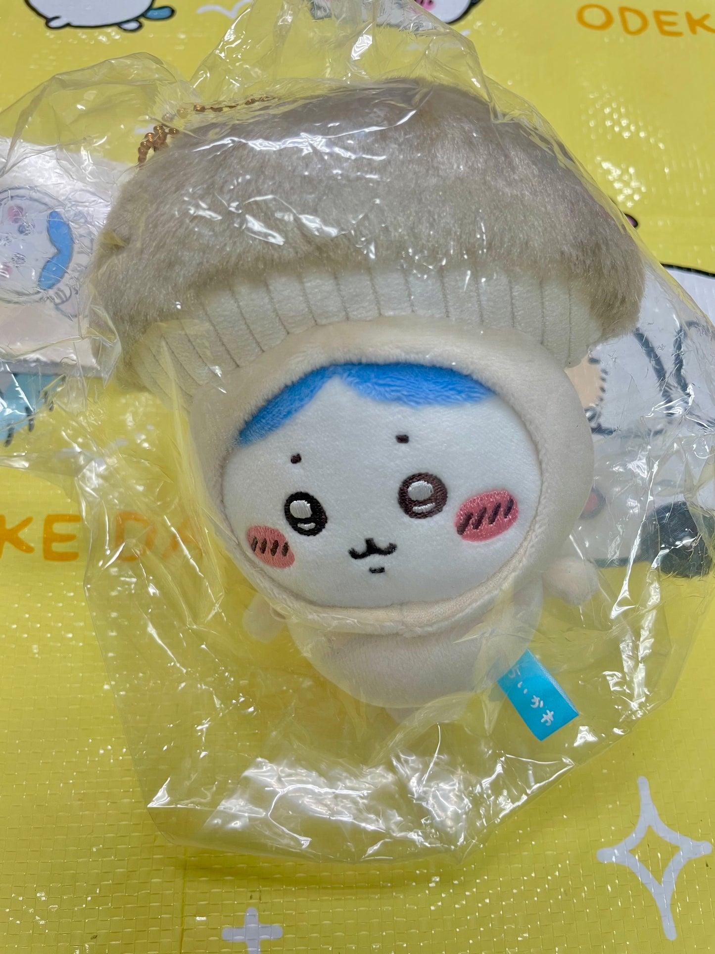 八字貓 菇菇公仔吊飾