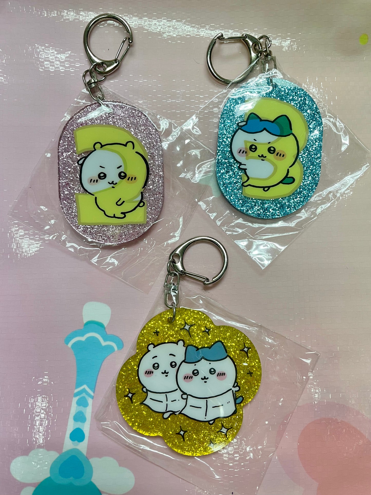 小可愛 閃閃扭蛋匙扣