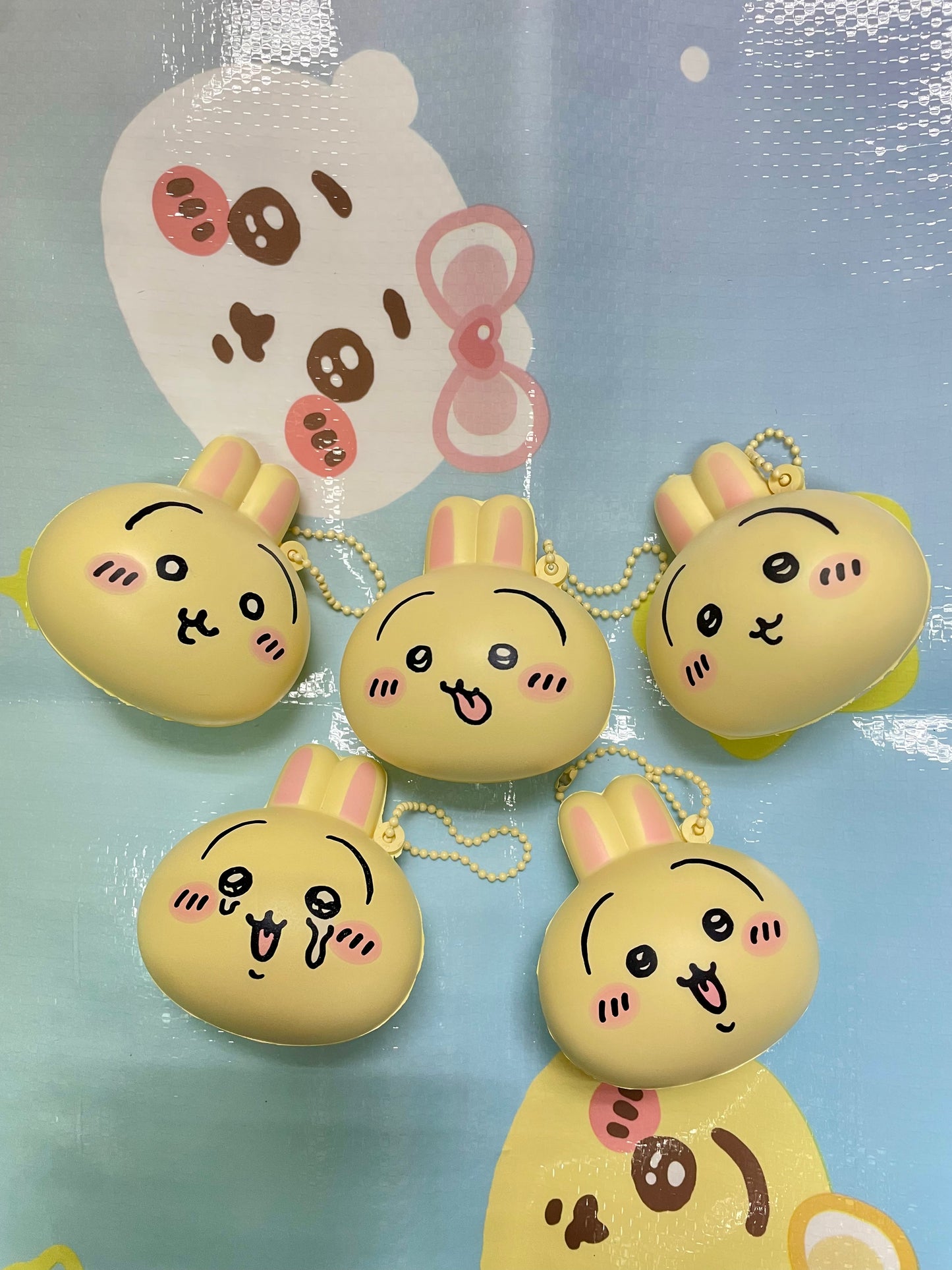 兔兔 減壓波 大頭匙扣