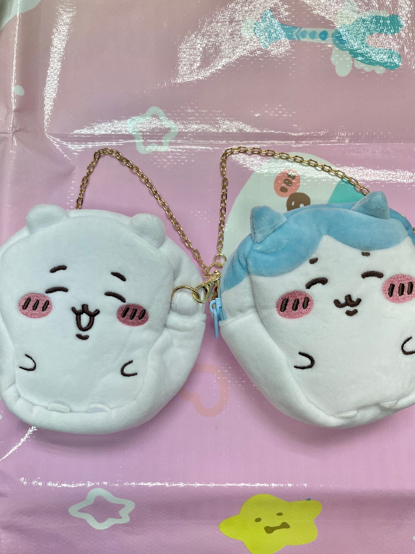 小可愛 八字貓 毛毛小袋