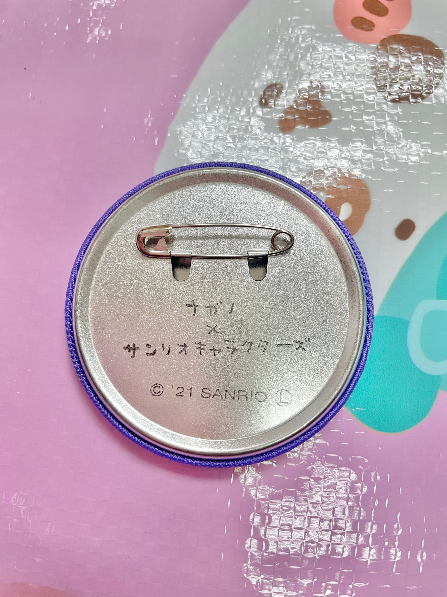 Nagano x Sanrio Kuromi pin