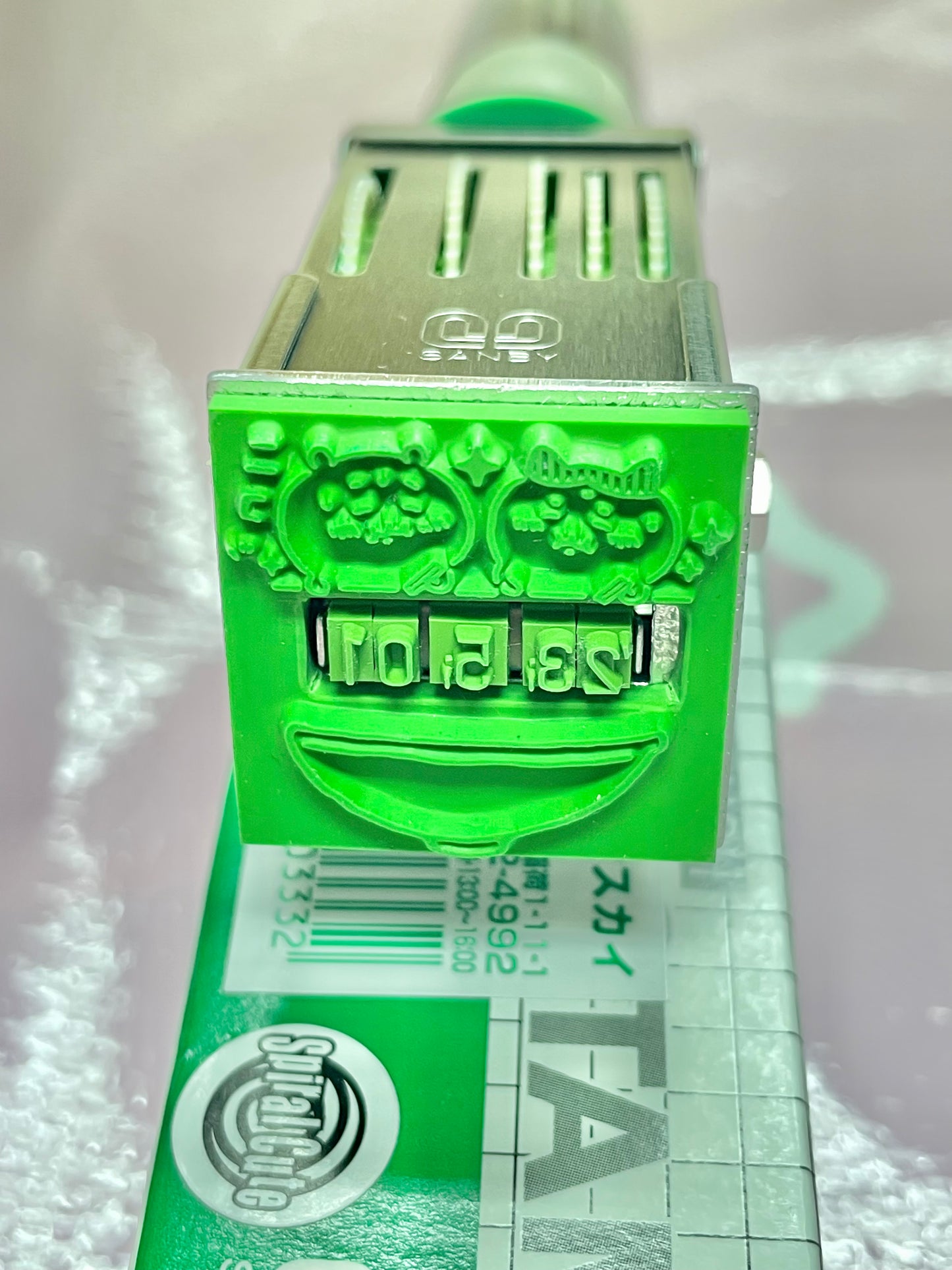 小可愛x日本郵便 日付印 食麵