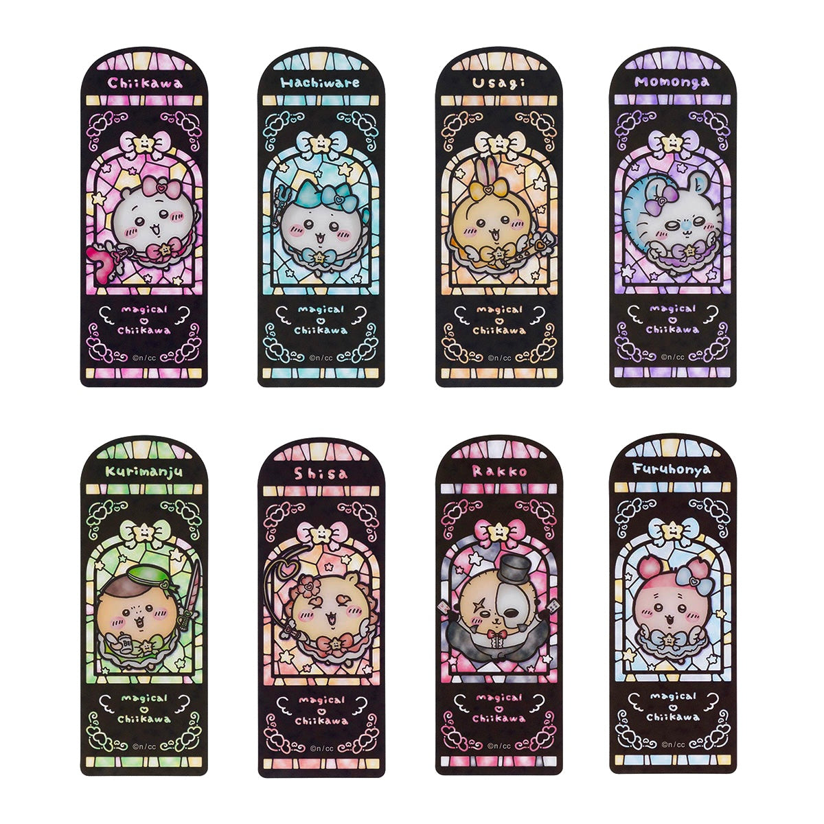 魔法小可愛 彩繪透明書籤抽